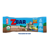 Zbar Chocolate Brownie Soft-Baked Energy Snack Bars, Organic Granola Bars
