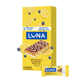 LUNA Bar Mash-Ups LemonZest + Blueberry Flavor Gluten Free Snack Bars, Non-GMO Protein Bars